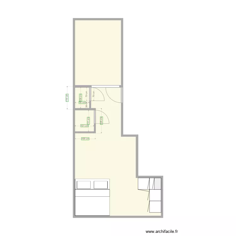 TROUVILLE 2. Plan de 