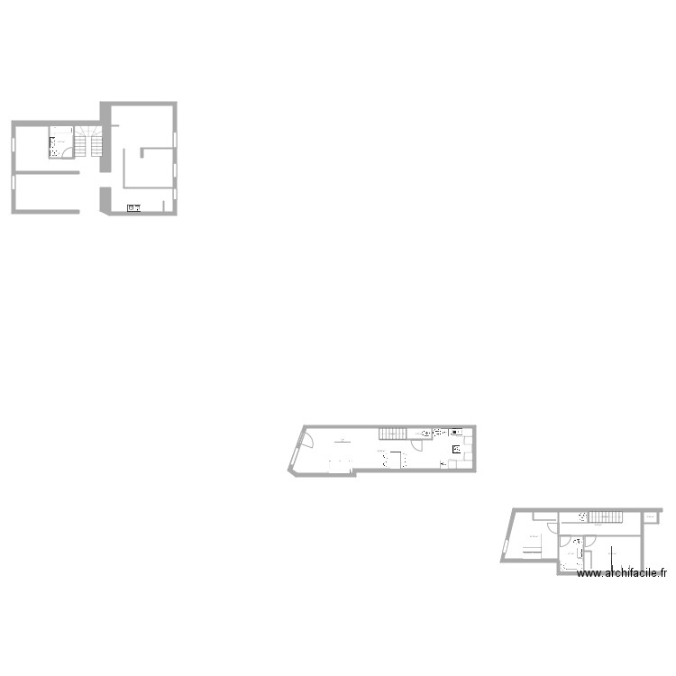 plan gwen étage. Plan de 10 pièces et 75 m2