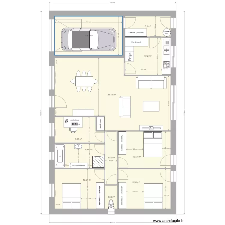 Feignies. Plan de 