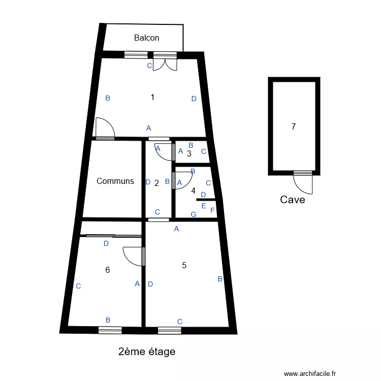 195255 PARENTELLI CREP. Plan de 195255 PARENTELLI CREP. Plan de