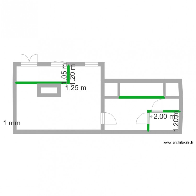 BONNAC 3B MURS. Plan de 0 pièce et 0 m2