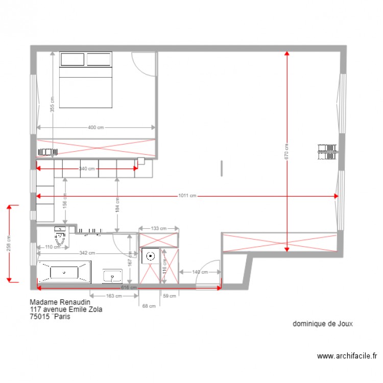 Projet 5. Plan de 0 pièce et 0 m2