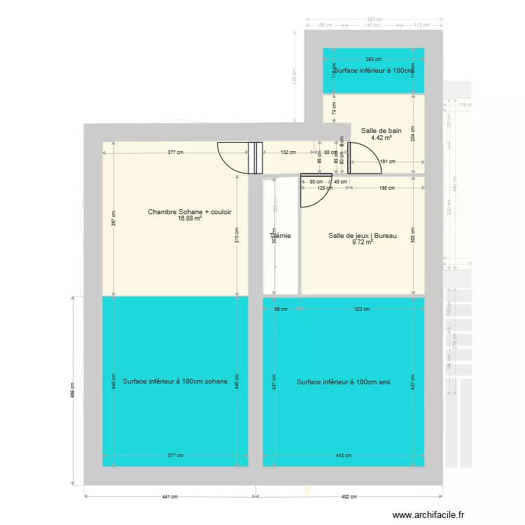 Maison Terminé. Plan de Maison Terminé. Plan de