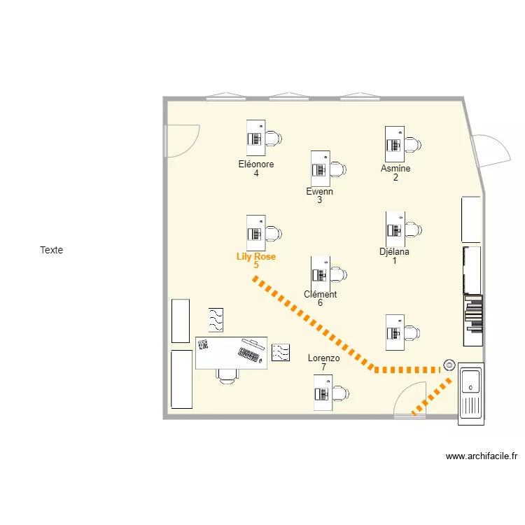 SEGPA 2 Lily Rose. Plan de 