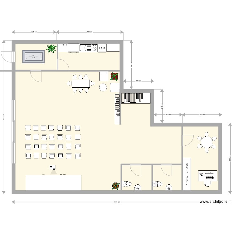 Maison des Seniors. Plan de 0 pièce et 0 m2