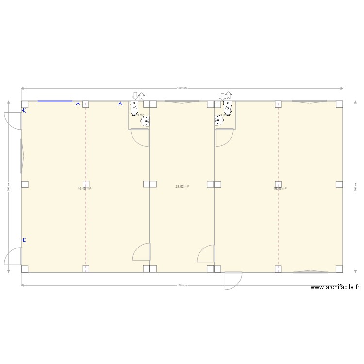 ecole libre mixte. Plan de 0 pièce et 0 m2