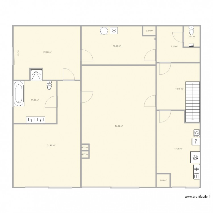 bornival 3. Plan de 0 pièce et 0 m2