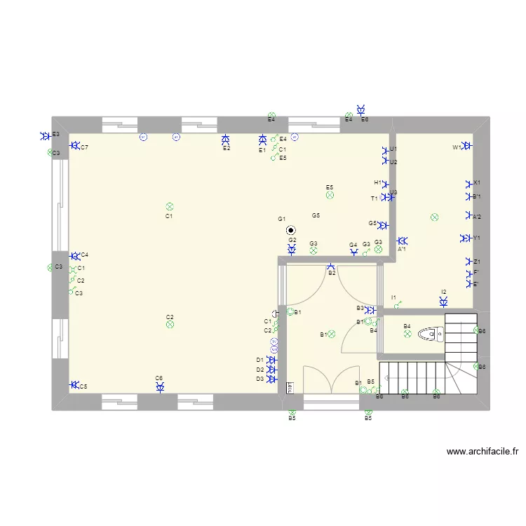 Maison 3. Plan de Maison 3. Plan de
