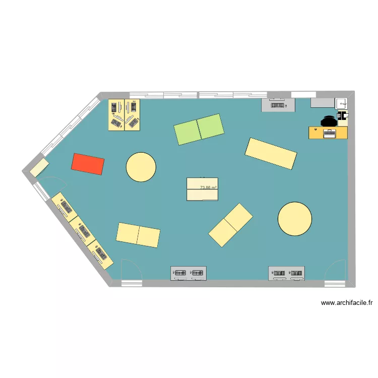 projet classe. Plan de 