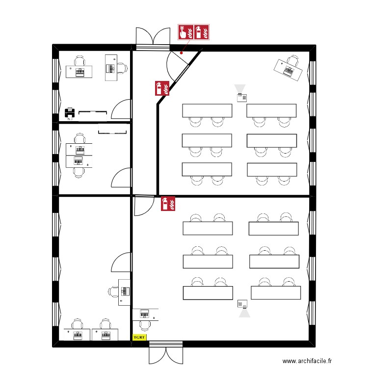 Arles A étage ACC evac. Plan de 0 pièce et 0 m2
