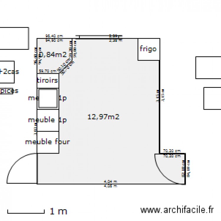 Roland Garros - Cuisine 2. Plan de 0 pièce et 0 m2