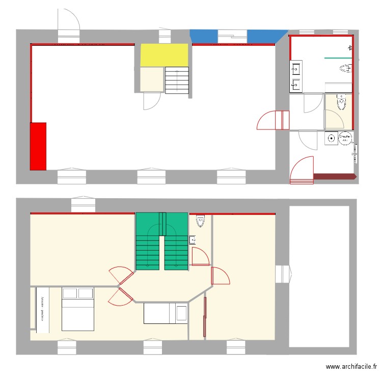 lourdios. Plan de 0 pièce et 0 m2