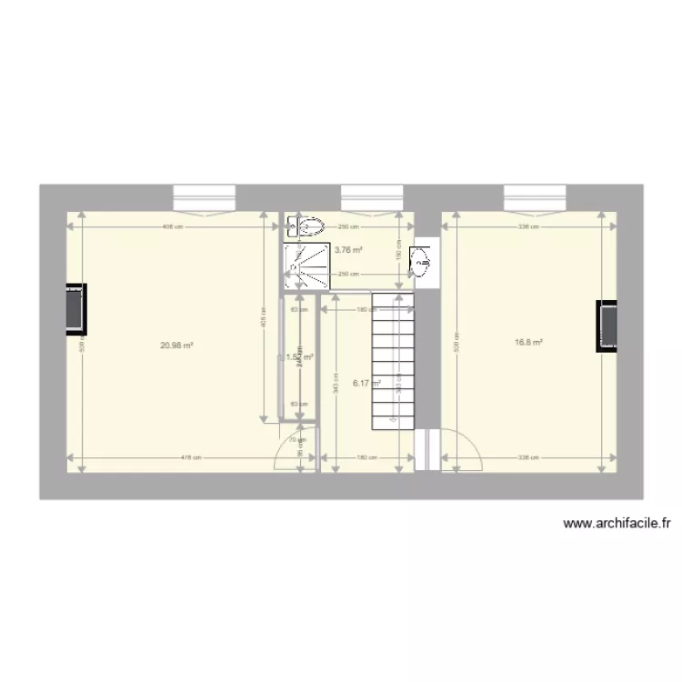 JB Ste Feyre la Montagne  &eacute;tage V03. Plan de 