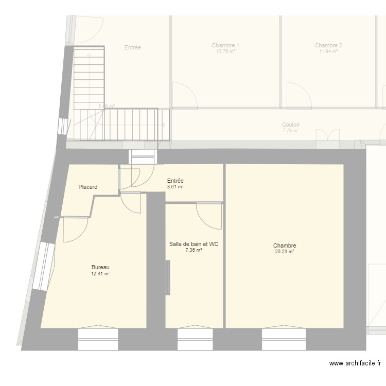 Etage 1. Plan de 0 pièce et 0 m2