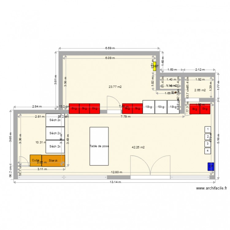 Flémalle projet 1. Plan de 0 pièce et 0 m2