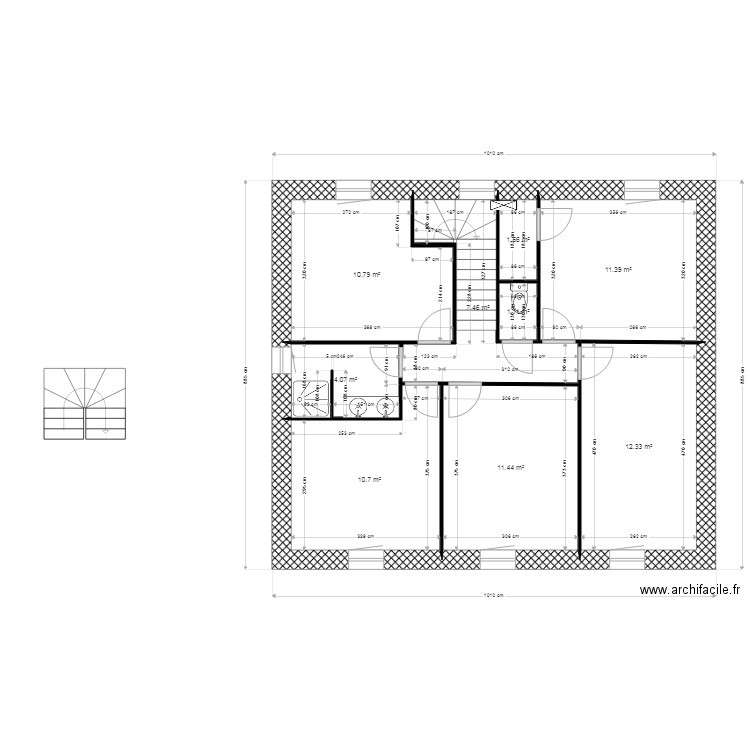 Extension 3b. Plan de 0 pièce et 0 m2