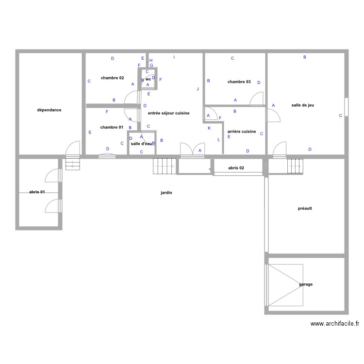 COUPPECHOUX. Plan de 0 pièce et 0 m2