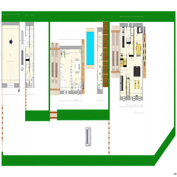Type 2 Projet chalet Pâtures. Plan de Type 2 Projet chalet Pâtures. Plan de