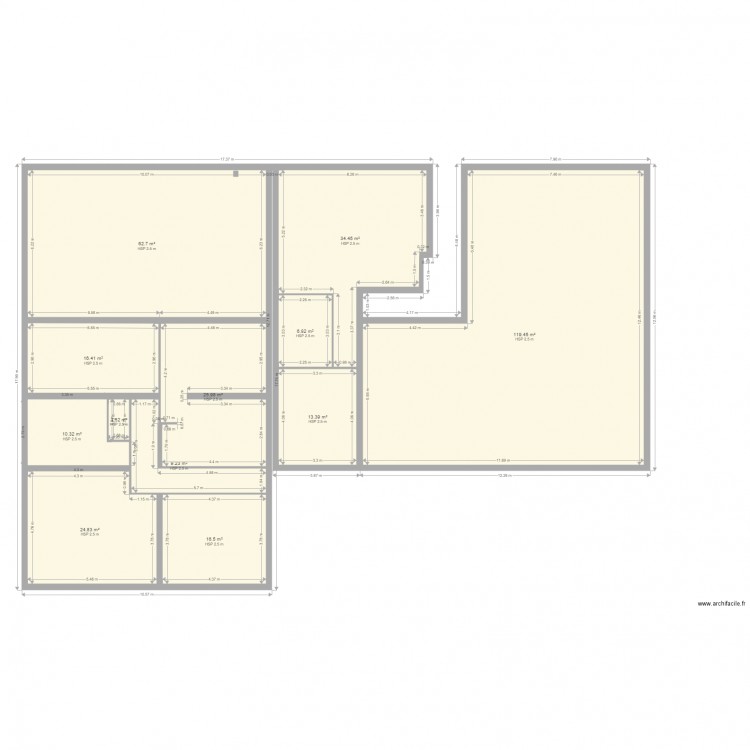 plan 7ripert etg. Plan de 0 pièce et 0 m2