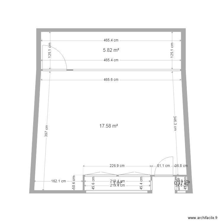 56145 Local Actual. Plan de 0 pièce et 0 m2