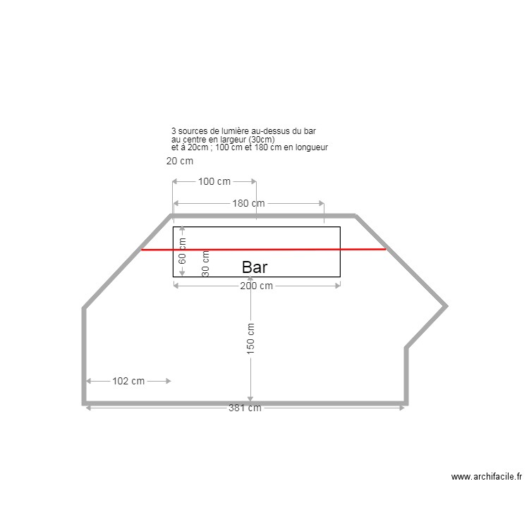 cuisine. Plan de 0 pièce et 0 m2