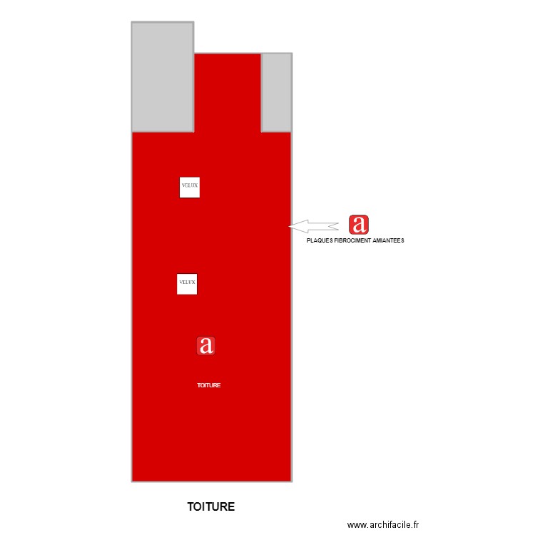 toraja henriette am TOITURE. Plan de 0 pièce et 0 m2