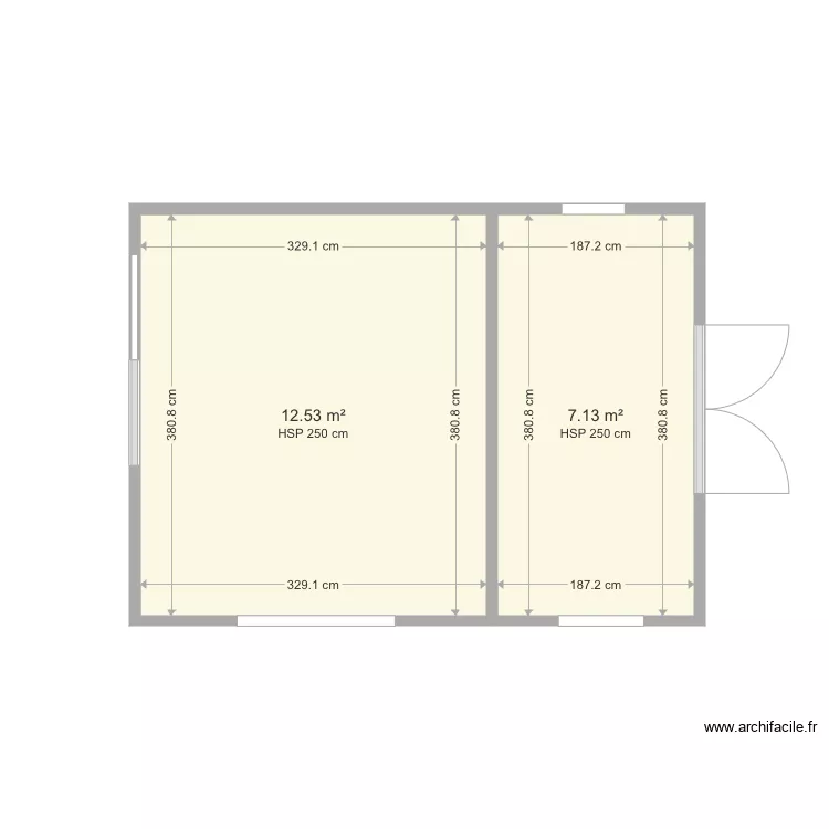 Abri de jardin 2. Plan de Abri de jardin 2. Plan de