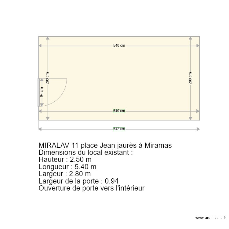 Intérieur Miralav V2. Plan de 0 pièce et 0 m2