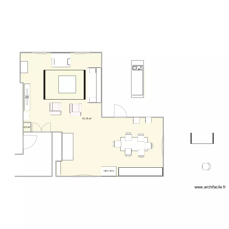 plan salon lgc. Plan de 