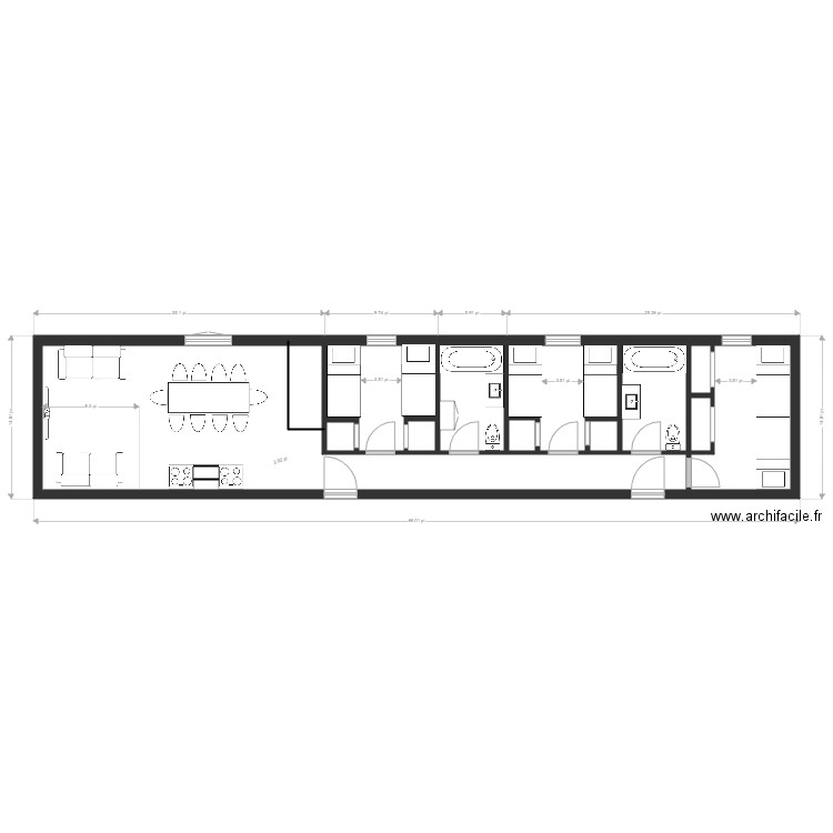 Habitation Travailleur Étranger 2. Plan de 0 pièce et 0 m2