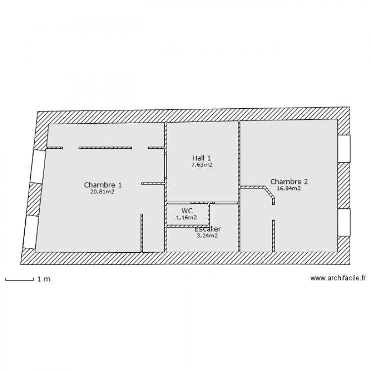 Finhan Niveau 2. Plan de 0 pièce et 0 m2