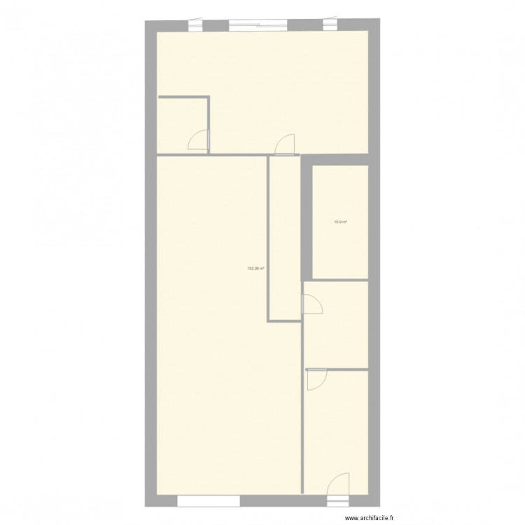 patrice olivier rdch. Plan de 0 pièce et 0 m2