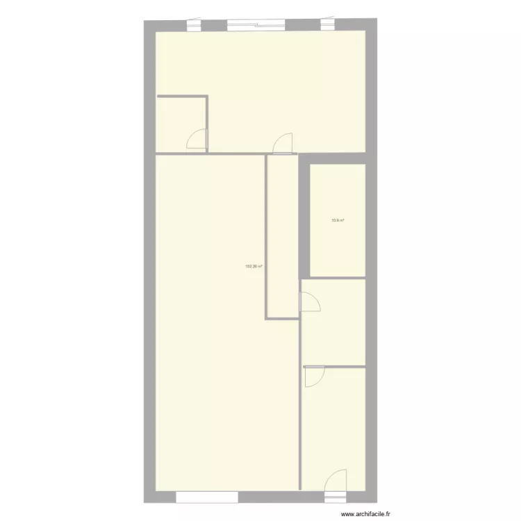 patrice olivier rdch. Plan de 