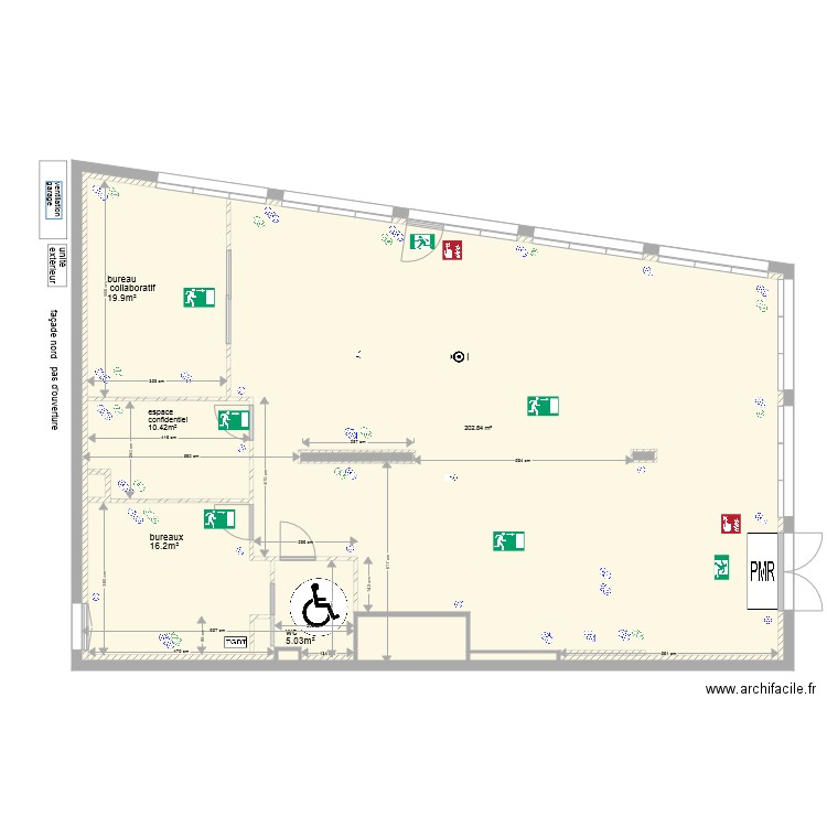  espace jeune lot 1 . Plan de 0 pièce et 0 m2