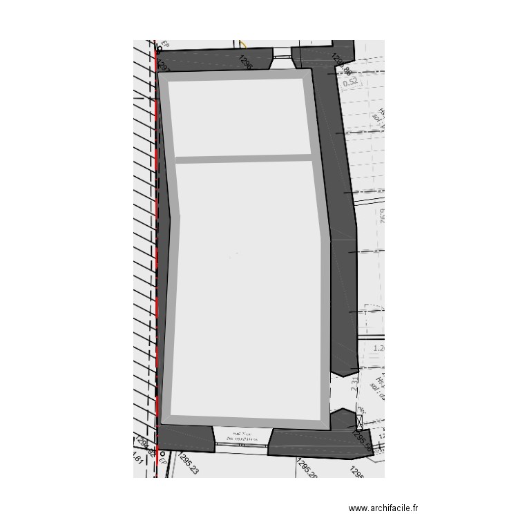 Plan studio sans marques. Plan de 0 pièce et 0 m2