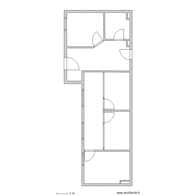 CLAUSS - OBERNAI - BUREAUX. Plan de 