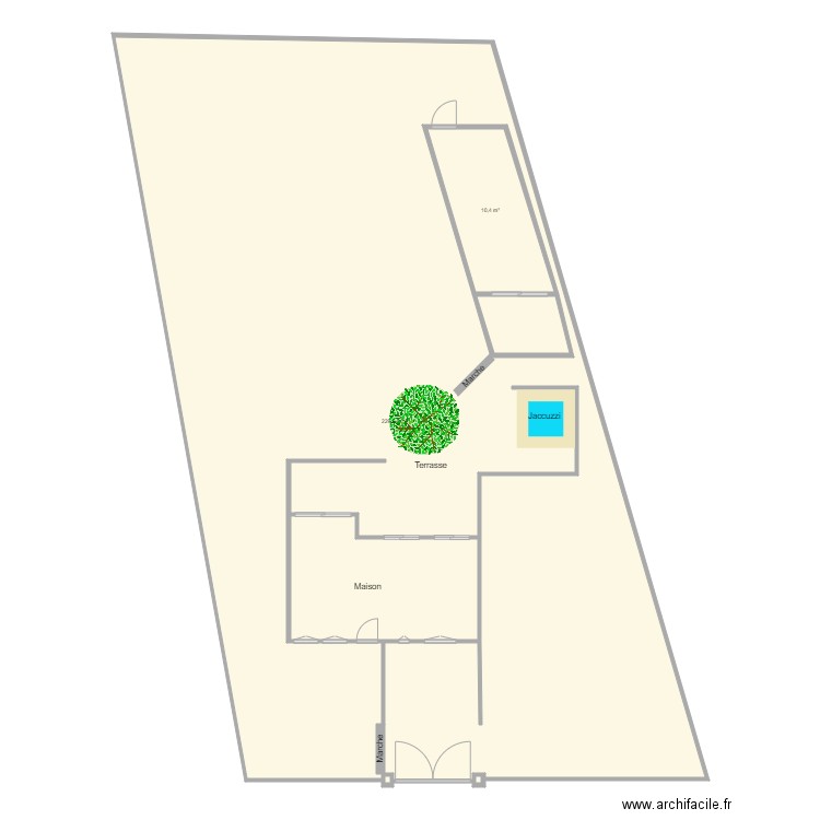 plan maison. Plan de 0 pièce et 0 m2