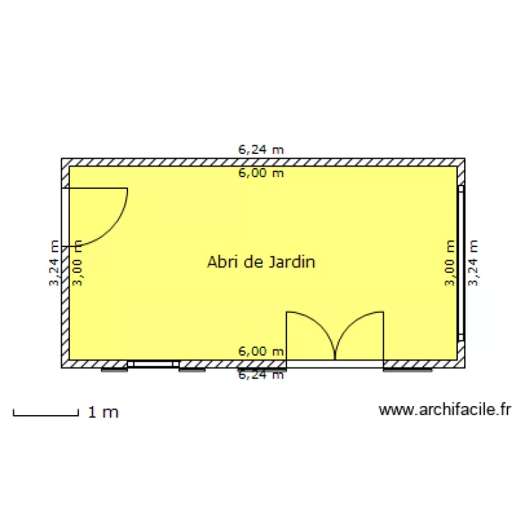 Abri de Jardin dessus.. Plan de Abri de Jardin dessus.. Plan de