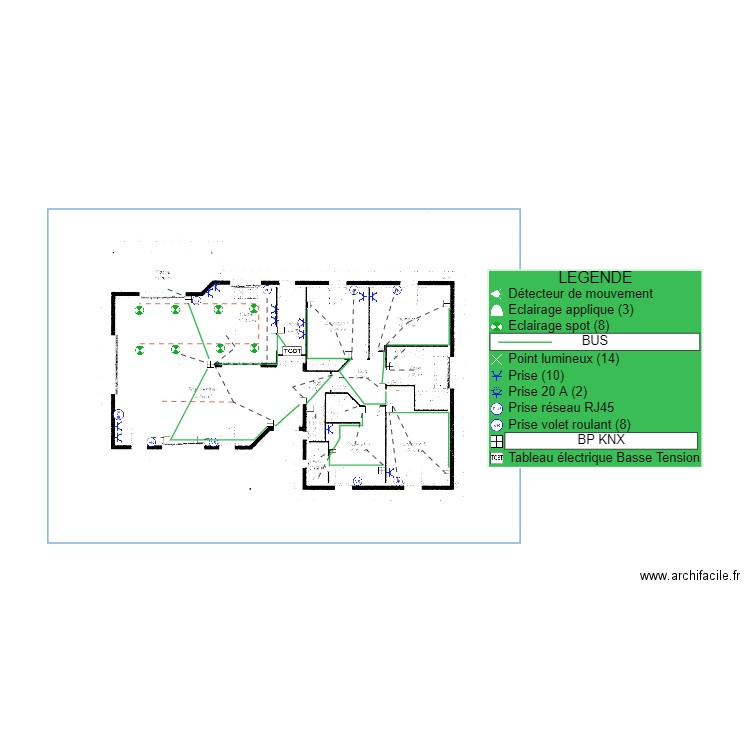 PLAN KNX-M.TOVAR. Plan de 0 pièce et 0 m2