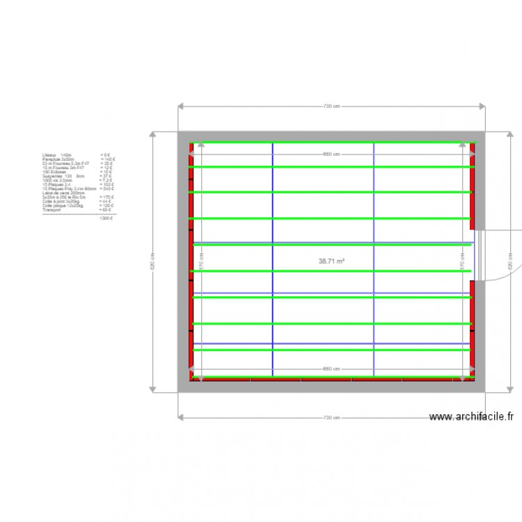 Atelier. Plan de 0 pièce et 0 m2