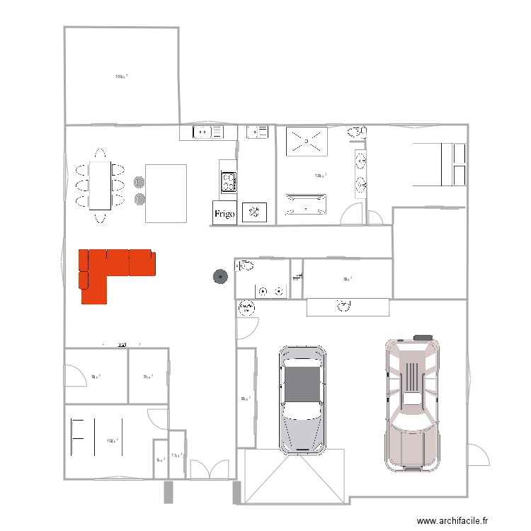 maison 3. Plan de 0 pièce et 0 m2