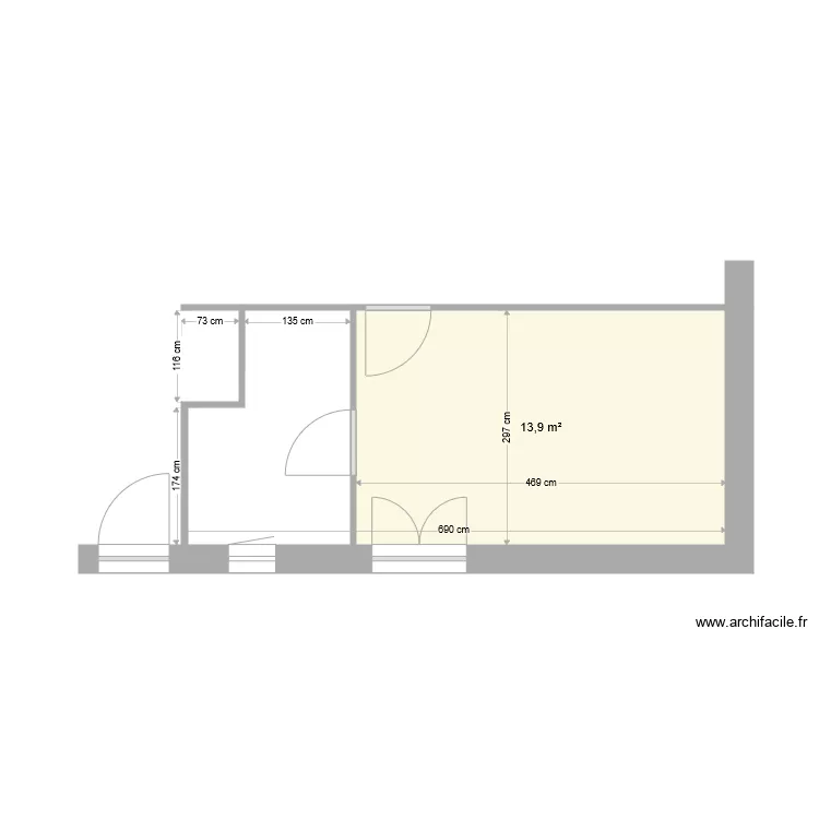 Dressing rdc. Plan de Dressing rdc. Plan de