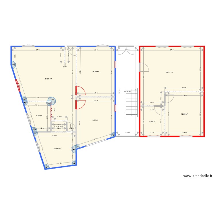 RDC T3. Plan de 0 pièce et 0 m2