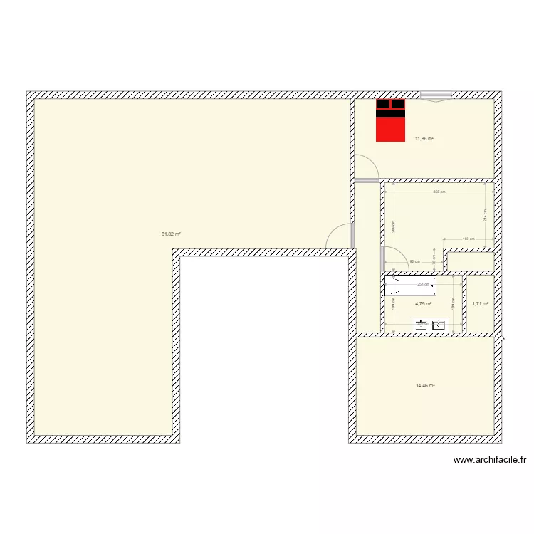 maison vincent. Plan de 