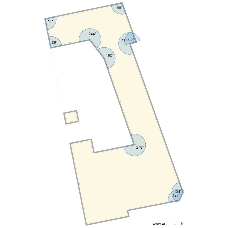 ST ETIENNE1. Plan de 2 pièces et 1445 m2