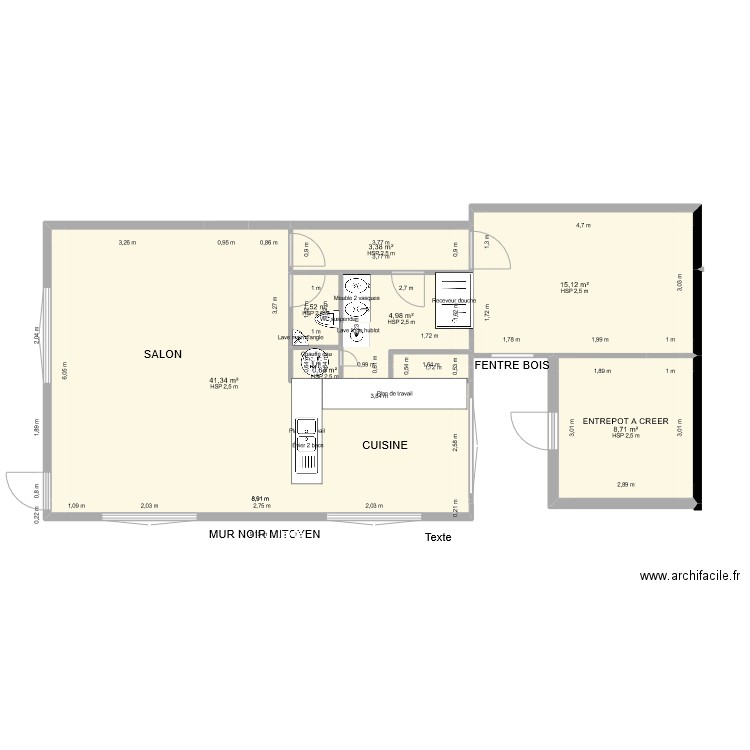 PLANN. Plan de 0 pièce et 0 m2