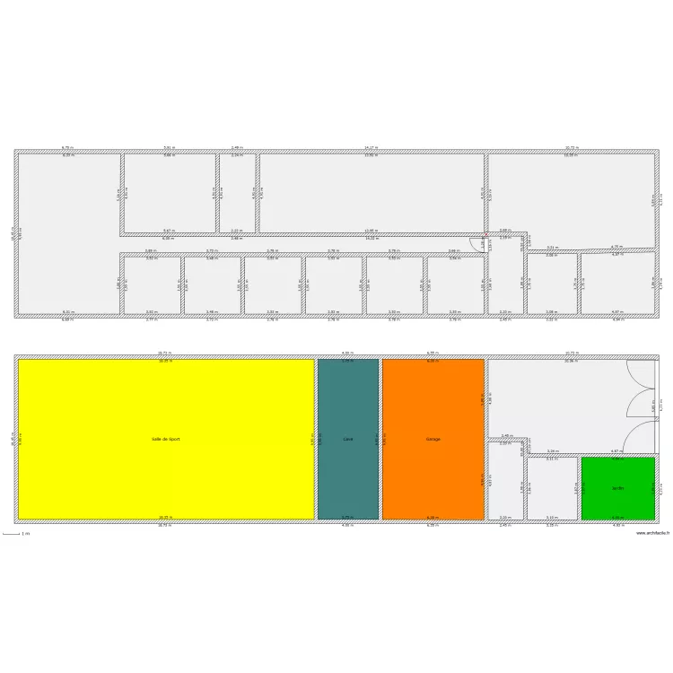 Villa Sidi Rahal. Plan de Villa Sidi Rahal. Plan de