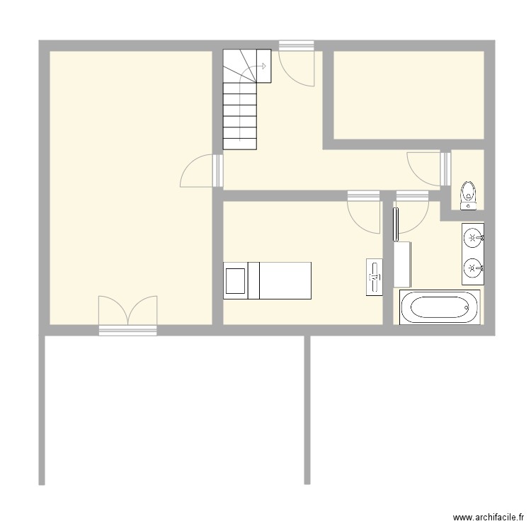 BRAILLY  Sophie. Plan de 0 pièce et 0 m2