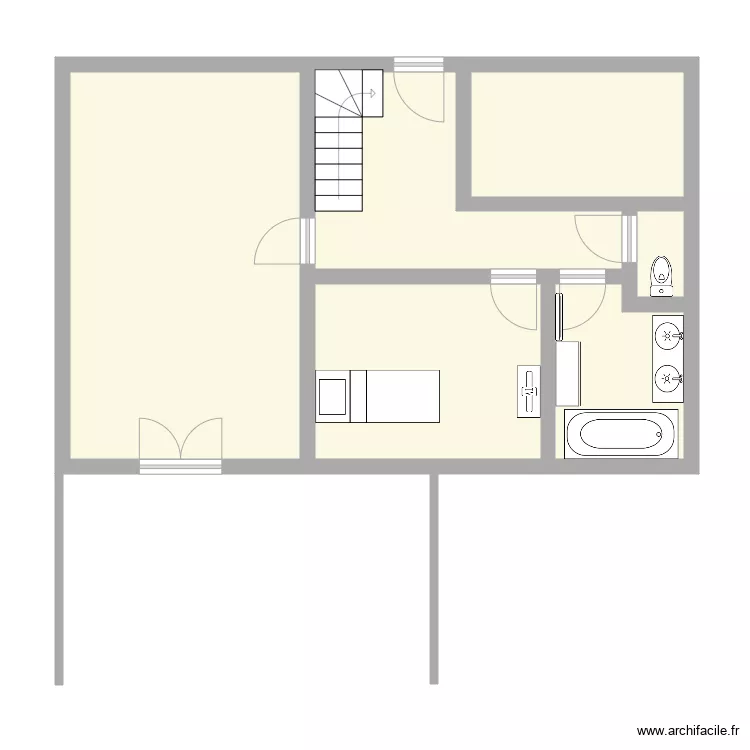 BRAILLY  Sophie. Plan de 