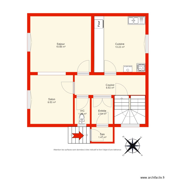 BI 4798 rdc non côté. Plan de 0 pièce et 0 m2